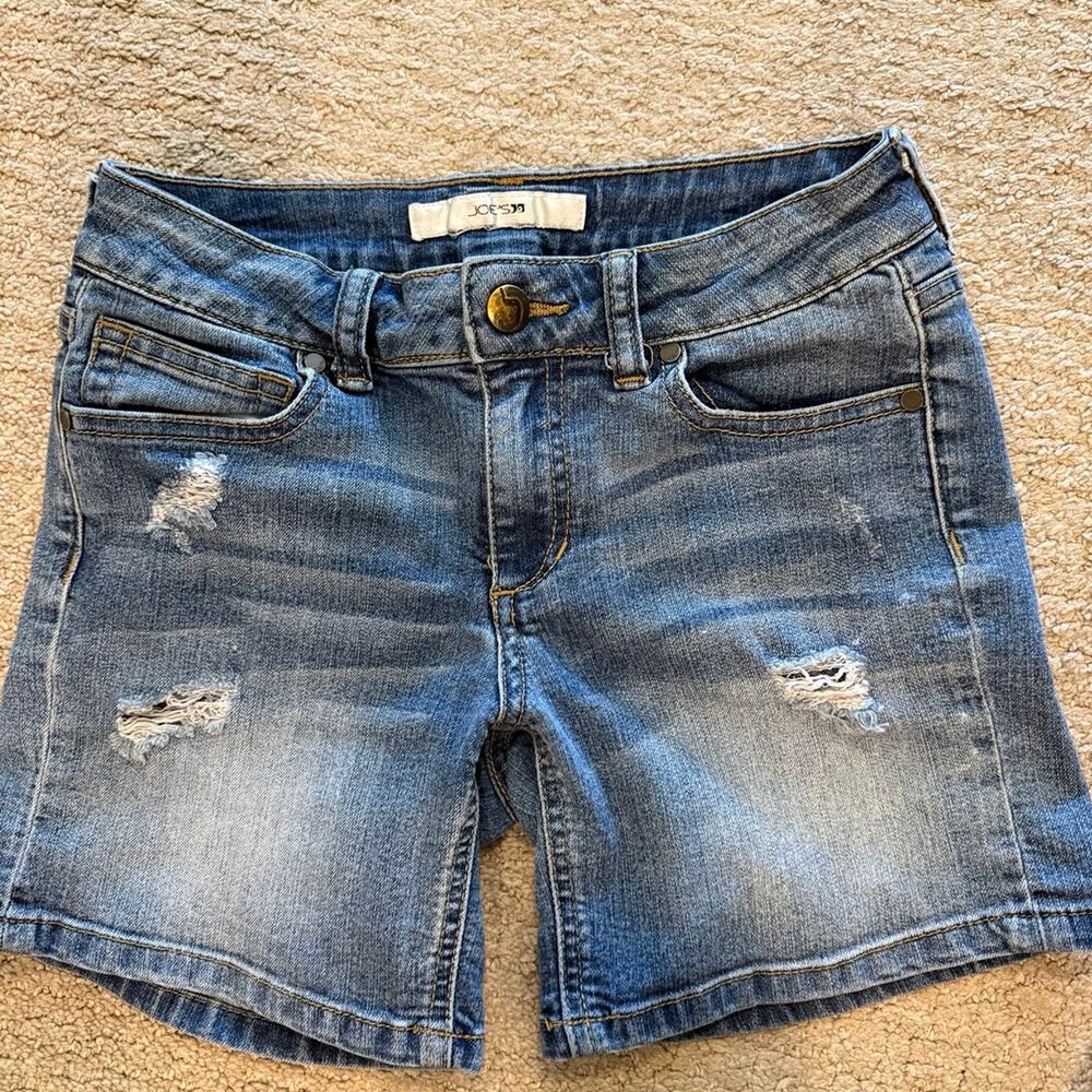 Size 12 Girl's Jean Shorts Lot Bundle - Picture 4 of 8